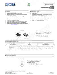 SBR10U45SP5-13 Datasheet Cover