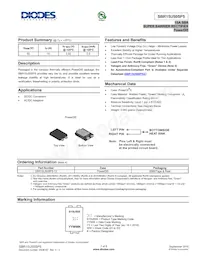 SBR15U50SP5-13 Datasheet Cover