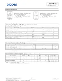 SBR20A120CTFP Datasheet Pagina 2