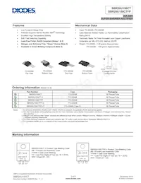 SBR20U150CT Datasheet Cover