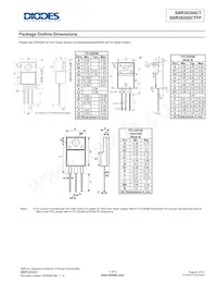 SBR30200CTFP Datasheet Page 4