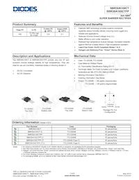 SBR30A100CT Datasheet Cover