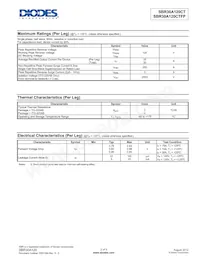 SBR30A120CT Datasheet Page 2