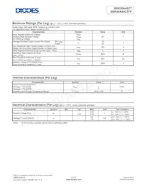SBR30A45CTFP Datasheet Pagina 2