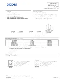 SBR30A50CT Datasheet Cover