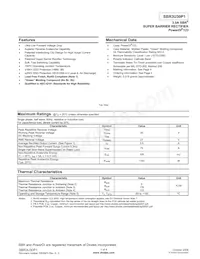 SBR3U30P1-7 Datasheet Cover