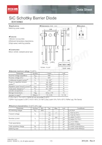 SCS120AE2C Datasheet Copertura