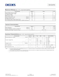 SD103ATW-7 Datasheet Page 2