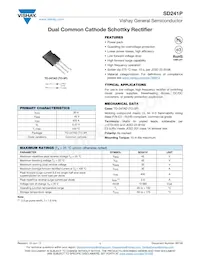 SD241P-E3/45 Datasheet Cover