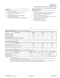 SDM03U40-7 Datasheet Cover