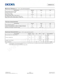 SDM20U30-7 Datasheet Pagina 2