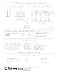 SPB160100E3 Datasheet Cover