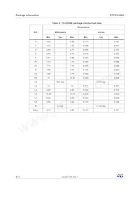 STPS10150CG Datasheet Page 8