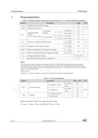 STPS2045CG Datasheet Page 2