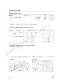 STPS30L40CW Datasheet Page 2