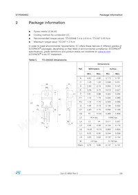 STPS4045CP Datasheet Page 5