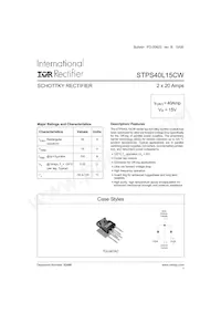 STPS40L15CW Datasheet Cover