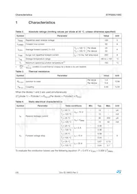 STPS50U100CR Datasheet Page 2