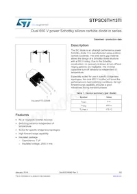 STPSC6TH13TI Datasheet Cover