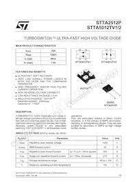 STTA2512P Datasheet Copertura