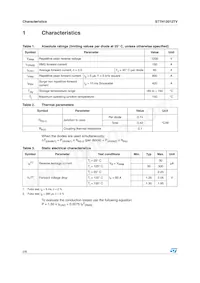 STTH12012TV2 Datasheet Page 2