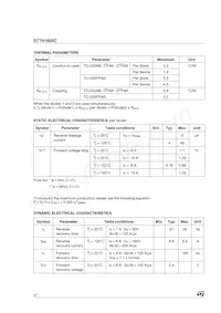 STTH1602CG Datasheet Pagina 2
