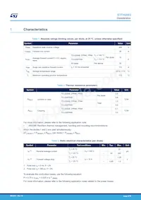 STTH2003CG Datasheet Page 2