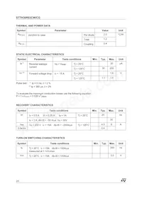 STTH30R03CG Datasheet Page 2