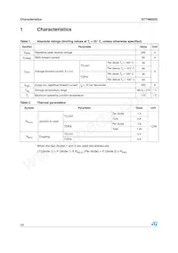 STTH6002CPI Datasheet Page 2