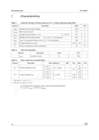 STTH6012W Datasheet Page 2