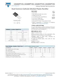 UG30CPT-E3/45 Datasheet Cover