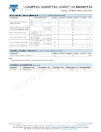 UG30CPT-E3/45 Datasheet Pagina 2