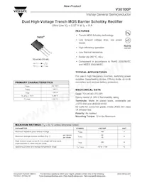 V30100P-E3/45 Datasheet Cover