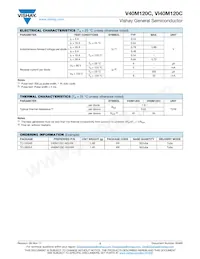 V40M120CHM3/4W Datasheet Page 2