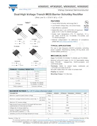 VB30202C-M3/4W Datasheet Cover