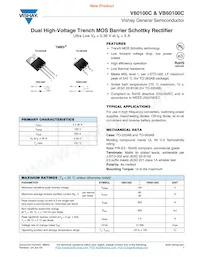 VB60100C-E3/8W Datasheet Cover