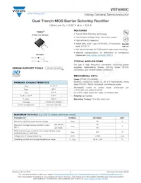 VBT4060C-E3/8W Datasheet Cover
