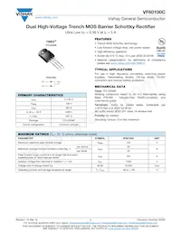 VF60100C-M3/4W Datasheet Cover