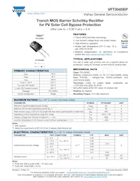 VFT3045BP-M3/4W Datasheet Cover