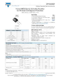 VFT3045BP-M3/4W Datasheet Copertura