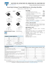 VI40150C-E3/4W Datenblatt Cover