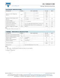 VS-10BQ015-M3/5BT Datasheet Pagina 2