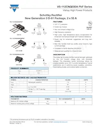 VS-112CNQ030ASMPBF Datasheet Cover