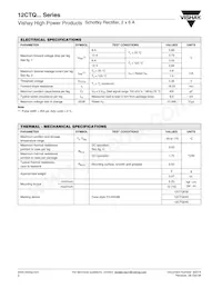 VS-12CTQ045PBF Datasheet Page 2