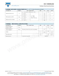 VS-150EBU02 Datasheet Page 2