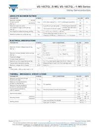 VS-16CTQ080STRR-M3 Datasheet Page 2