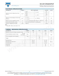 VS-201CNQ045PBF Datasheet Pagina 2