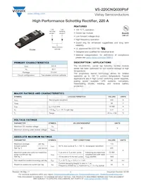 VS-220CNQ030PBF Datasheet Cover