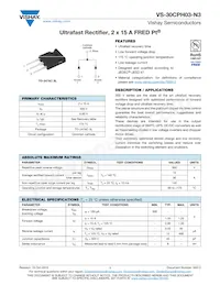 VS-30CPH03-N3 Datasheet Cover