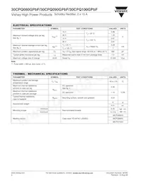 VS-30CPQ100GPBF Datasheet Page 2
